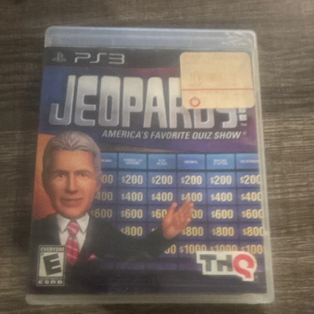 THQ Jeopardy! Sony PlayStation 3 PS3 Game Manual Included E 2010 NTSC-U/C
